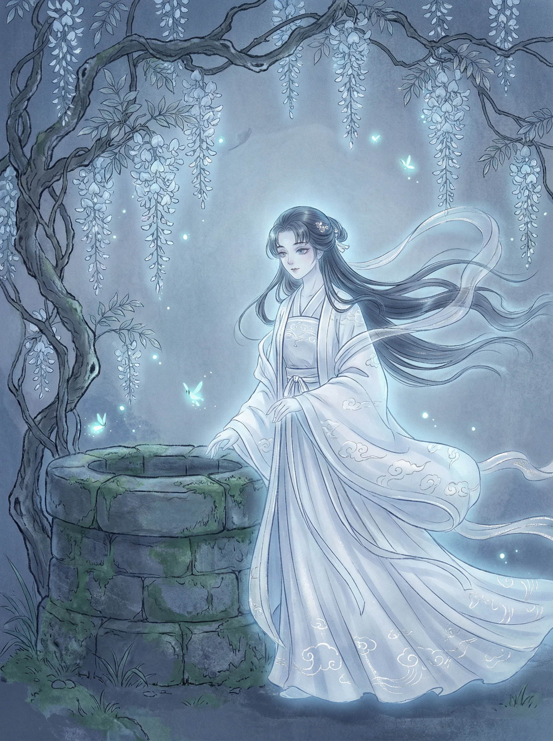 聂小倩 - 他把我批日出水了 聊斋女鬼动漫角色